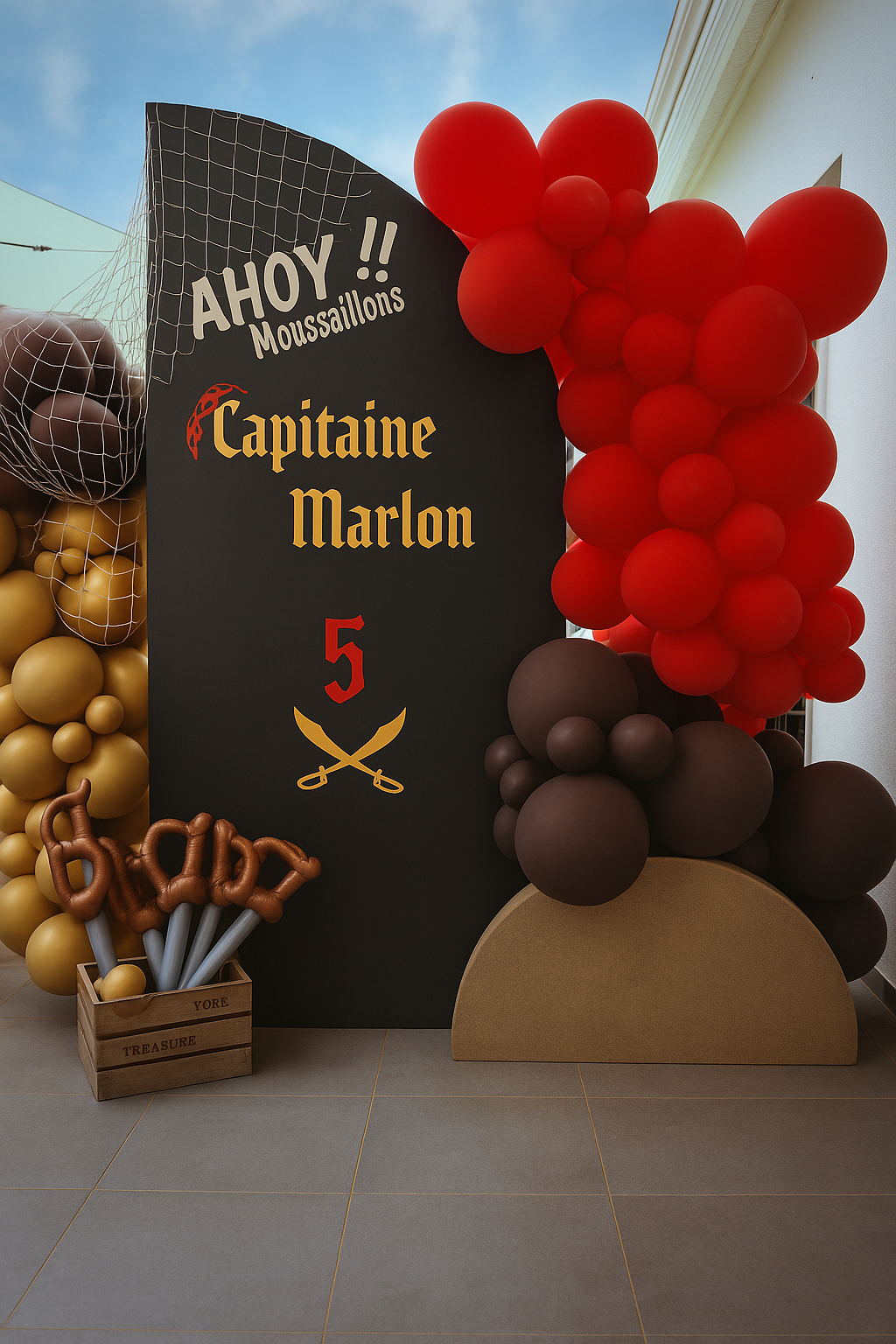 Fête de Pirates pour Capitain Marlon